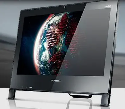 Lenovo ThinkCentre Edge 92z on Grey Background